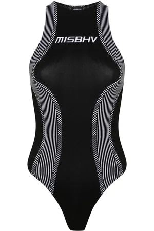 MISBHV Body con logo en jacquard