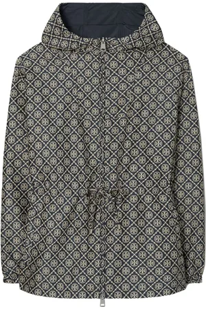 Tory Burch Chaqueta con monograma T en jacquard
