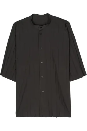 Issey Miyake Camisa Edge con pinzas