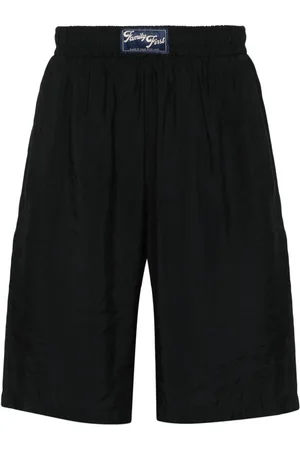 Family First Bermudas rectas con aplique del logo