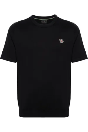Paul Smith Camiseta con parche Zebra