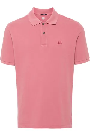 C.P. Company Polo con logo bordado