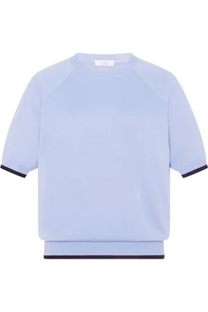 ROSETTA GETTY Top de punto de x Violet Getty