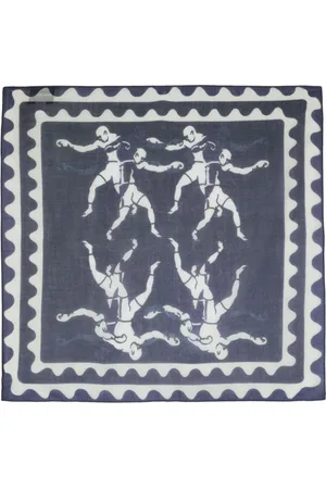 HENRIK VIBSKOV Pañuelo con estampado Boxing