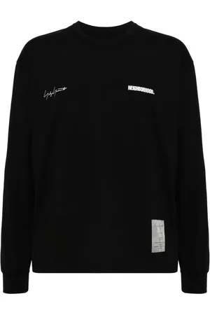 YOHJI YAMAMOTO Camiseta con logo de x NEIGHBORHOOD