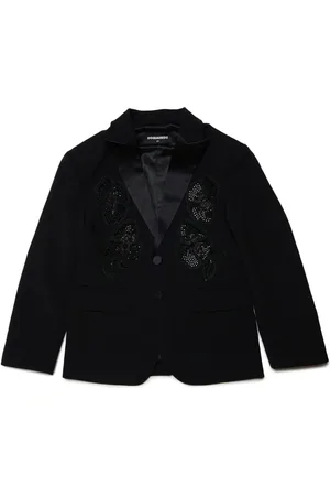 Dsquared2 Blazer con bordado floral