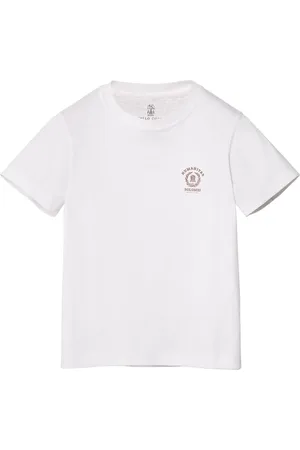 Brunello Cucinelli Camiseta Solomei con logo