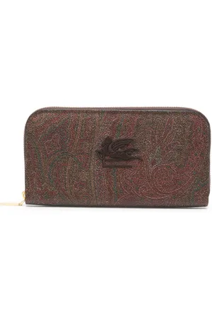 Etro Cartera con motivo de cachemira