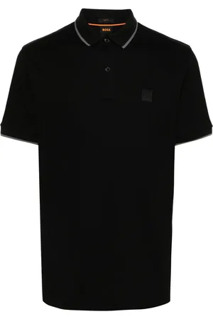 HUGO BOSS Polo con aplique del logo