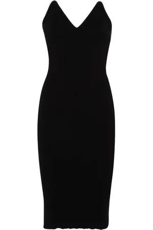 COPERNI Vestido estilo bustier de canalé