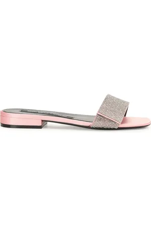 Sergio Rossi Mules sr Paris con detalles de cristal