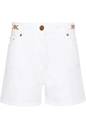VERSACE Pantalones vaqueros cortos de talle alto
