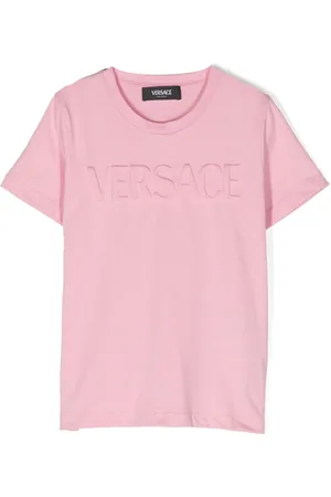 VERSACE Camiseta con logo en relieve