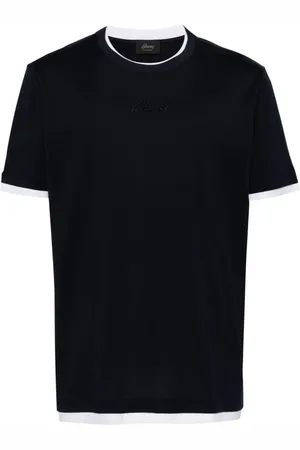 BRIONI Camiseta con logo bordado