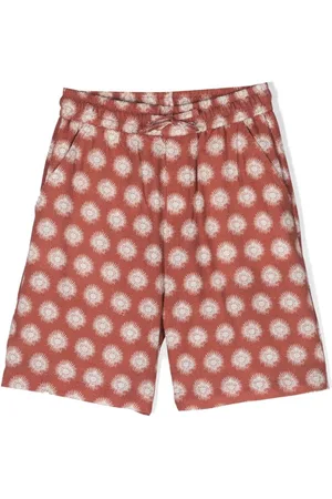 Paolo Pecora Bermudas rectas con estampado gráfico
