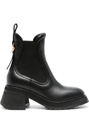 Moncler Botas chelsea Gigi con tacón de 70 mm