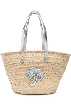 Palm Angels Bolso de playa con aplique del logo
