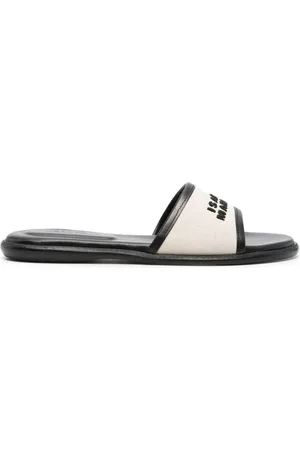 Isabel Marant Sandalias Vikee con logo bordado
