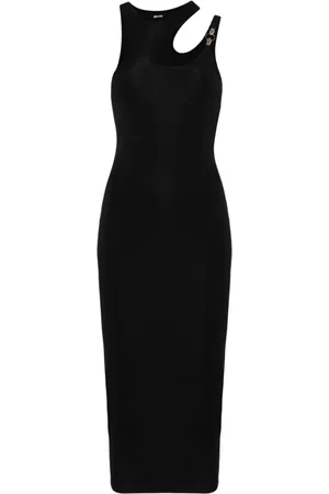 Roberto Cavalli Vestido midi con aberturas