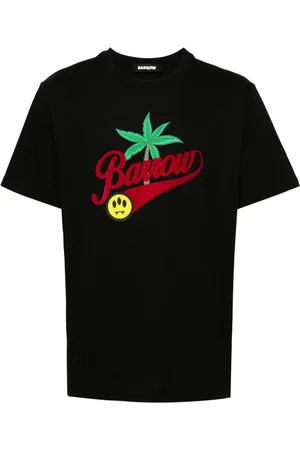 BARROW Camiseta con palmera estampada