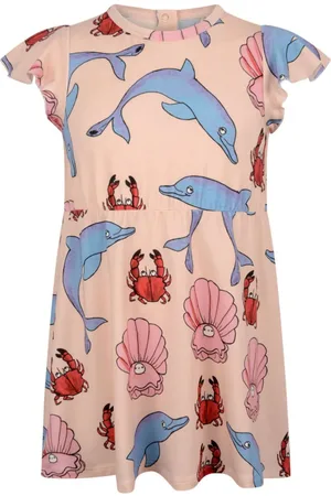 Mini Rodini Vestido con estampado gráfico