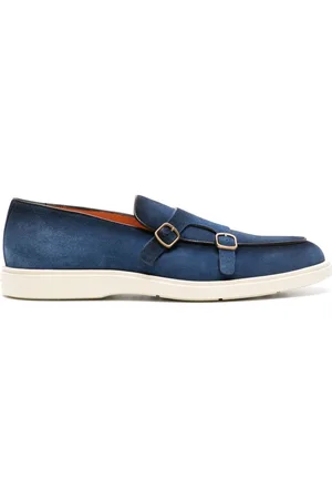 santoni Mocasines con doble hebilla