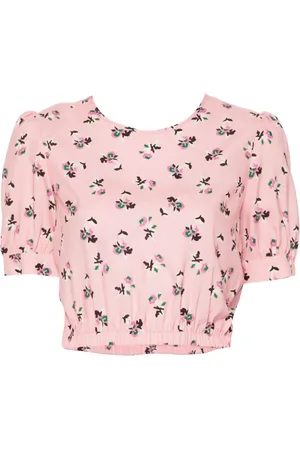 P.A.R.O.S.H. Blusa con estampado floral