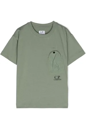 C.P. Company Camiseta con bolsillo de parche