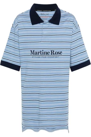 MARTINE ROSE Camiseta con logo estampado
