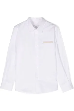 Paolo Pecora Camisa con bolsillo artificial