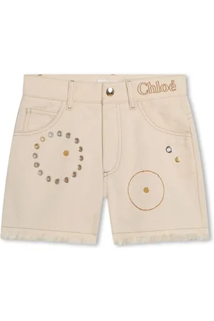 Chloé Pantalones vaqueros cortos con ojales