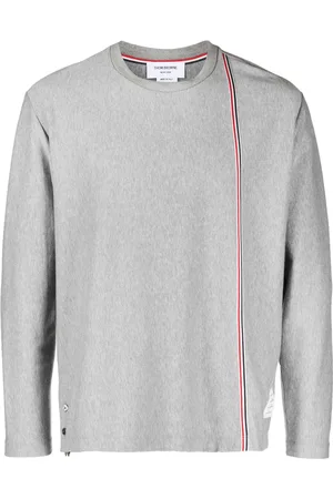 Thom Browne Camiseta con rayas RWB