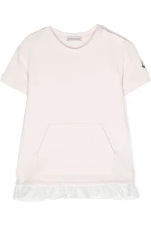 Moncler Vestido con volantes en el dobladillo