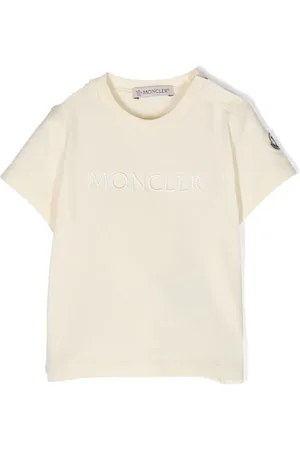 Moncler Camiseta con logo bordado