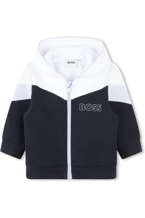 HUGO BOSS Set de pantalones y sudadera con diseño colour block