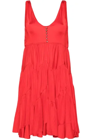 Lanvin Vestido con detalle fruncido