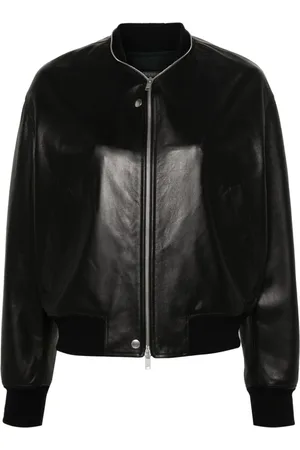 Jil Sander Chaqueta bomber de piel