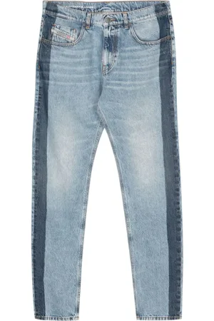 Diesel Vaqueros slim de talle medio