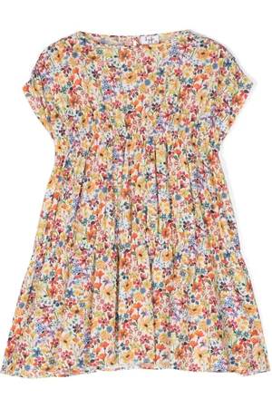 Il gufo Vestido con motivo floral