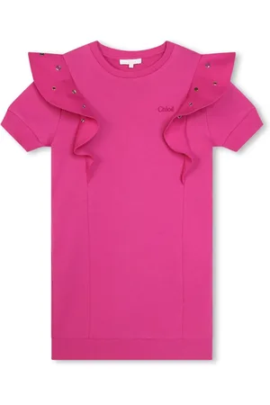 Chloé Vestido con detalle de ojales
