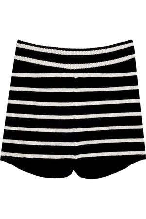 Ami Pantalones cortos de punto a rayas