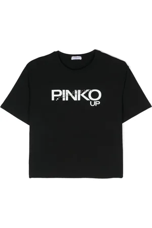 Pinko Camiseta con logo estampado