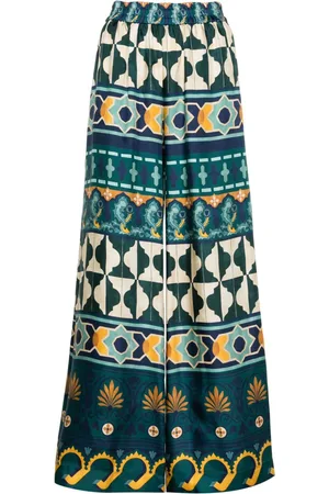 La DoubleJ Pantalones Portofino Palazzo