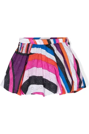 PUCCI Junior Falda con estampado Marmo