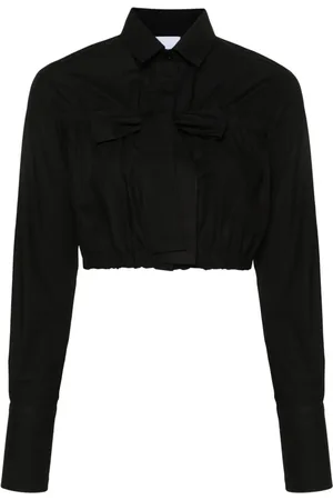 Patou Blusa corta Bow
