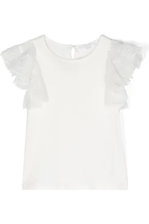 Chloé Camiseta con detalle de volantes