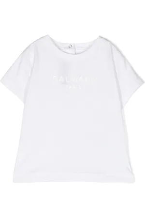 Balmain Camiseta con logo estampado
