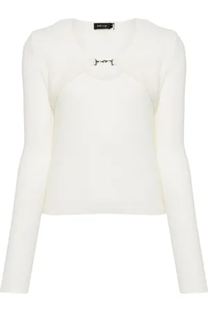 tout a coup Jersey con detalle de hebilla
