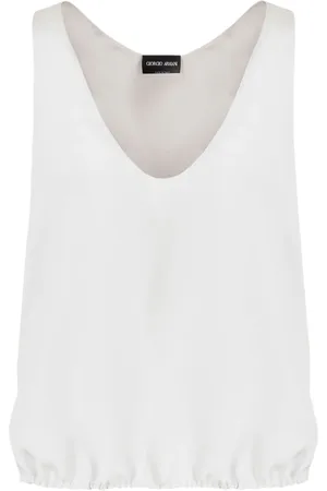 Giorgio Armani Top con dobladillo elástico