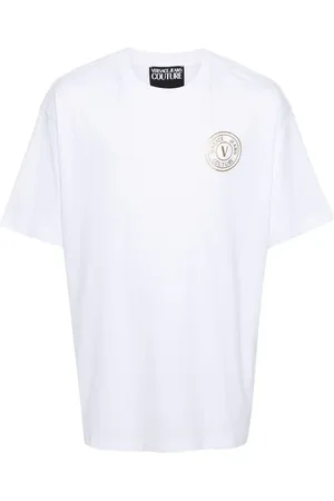 VERSACE Camiseta con V-Emblem